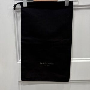 rag & bone Black Drawstring Pouch